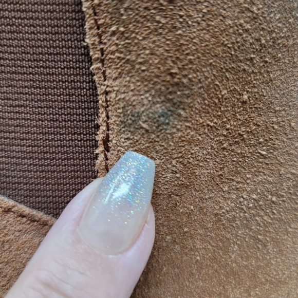 Lucky Brand Brown "Pallet" wedge ankle booties 9.5M - Picture 10 of 10